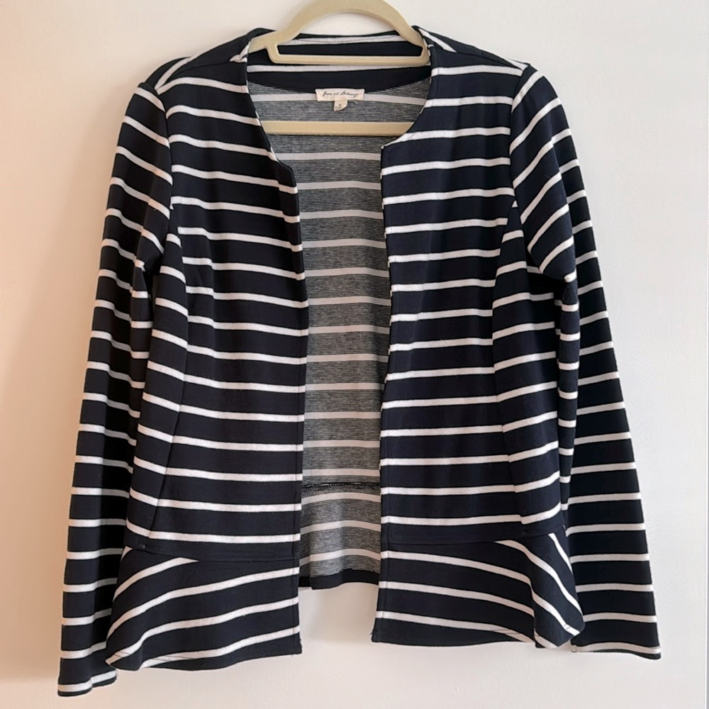 Stripe Blazer